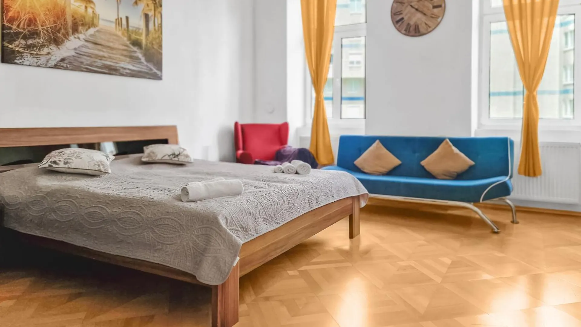 Апартаменты Four-Bedroom, Four King-Size Comfort Вена
